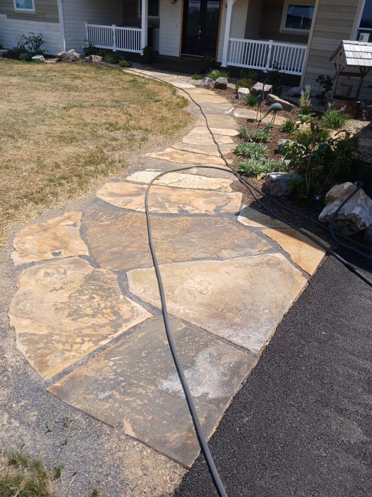 Walkway, Retaining Wall, Pavers, Landscape Design