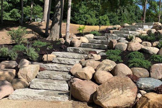 Natural Stone Steps